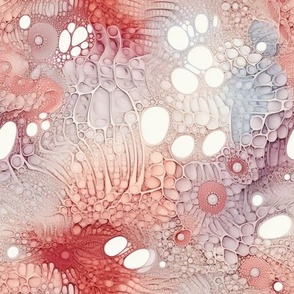 Coral Microscape: Organic Blush   