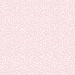 Raining Hearts / pink white / 3 in