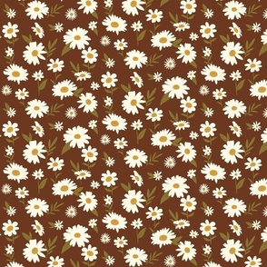 Daisies (Burnt Orange)