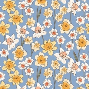 Daffodil-in-periwinkle 8