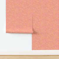 (L) Ditsy Blossom | Peach Fuzz Pantone 2024 | Large Scale