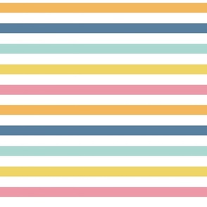 straight horizontal lines - coordinate cute planets