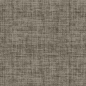 Walnut Brown Linen Texture - Large - Rustic Cabincore Masculine Aesthetic Textured Boy Print  Wood Russet Sepia