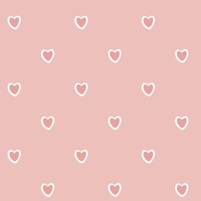 Heart Lollies Light Pink