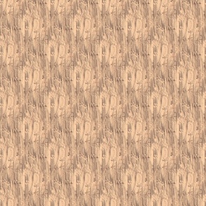 Abstract cream Peach Monochromatic Forest 