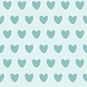 Lolly Hearts Blue