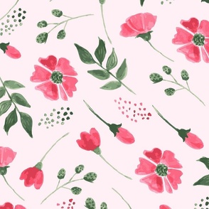 watercolor floral pattern-01