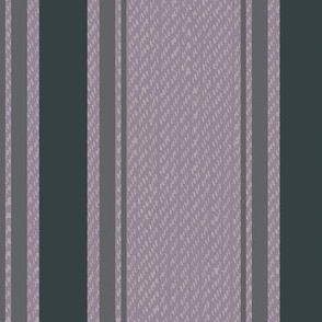 Ticking Stripe (Large) - Regent Green and Regent Green Tint on Hazy Lilac  (TBS211)