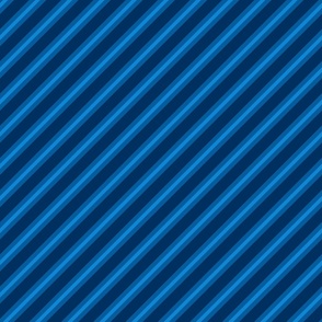 Blue Simple Diagonal Lines, Striped Vector Seamless Pattern