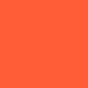 FF5D37 Solid Color Map Terracotta Orange Red