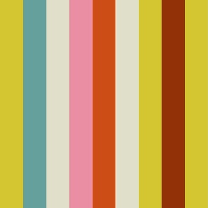 70s Multi Stripe - Decor Scale