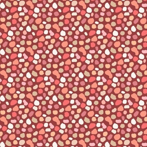 Pebbles on Dark Red - LG
