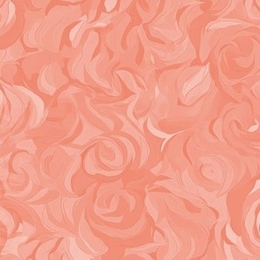Peach Pink Surreal Roses