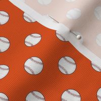Small Scale Team Spirit Baseball in Baltimore Orioles Orange