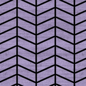 Cute Textured Purple Chevron Mudcloth Inspired Line Art