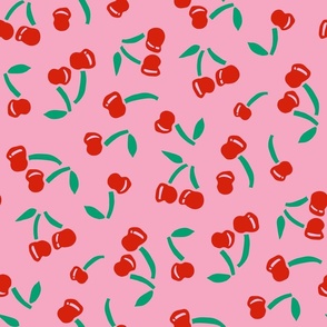 Cherries - Medium - Pink