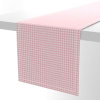 Gingham Check 3, curl pink (small) - chunky faux weave 1/4" squares