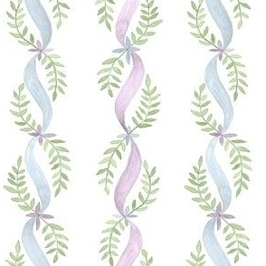 Lilac Soft Green and blue Garland Twists copy