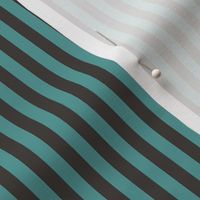 workout teal half inch stripe