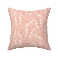 Lily of the Valley large 12 wallpaper scale in blush pink by Pippa Shaw