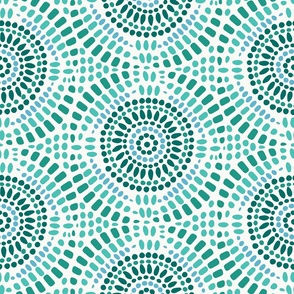 Boho Mosaic - Green Version