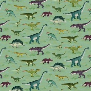 Dinosaur Prairie - summer green (small)