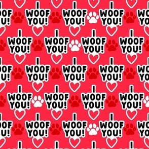 I woof you