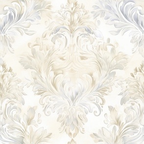 Faded Silver and Taupe Imperial (Large)