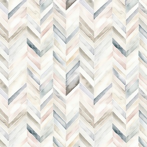 Summer Pastel Herringbone