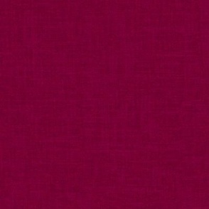 Linen look fabric or wallpaper with a subtle texture of woven threads - Berry & Ruby Red