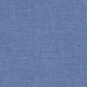 Linen look fabric or wallpaper with a subtle texture of woven threads - Blue Nova & Periwinkle