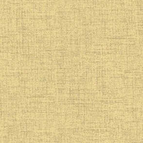 Linen look fabric or wallpaper with a subtle texture of woven threads - Corn Yellow & Mustard