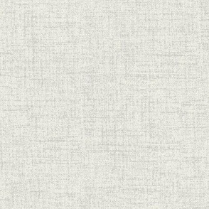 Linen look fabric or wallpaper with a subtle texture of woven threads - White Smoke & Platinum