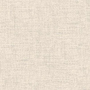 Linen look fabric or wallpaper with a subtle texture of woven threads - Ivory & Beige