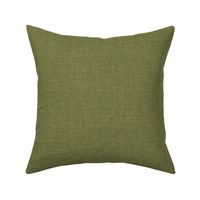 Linen look fabric or wallpaper with a subtle texture of woven threads - Olive Green & Moss