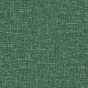 Linen look fabric or wallpaper with a subtle texture of woven threads - Kelly Green & Bottle