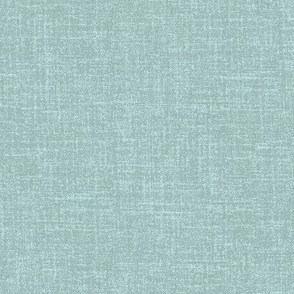 Linen look fabric or wallpaper with a subtle texture of woven threads - Renew Blue & Celadon