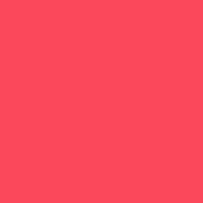 FB485B Solid Color Map Watermelon Pink