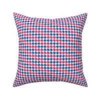 Small Scale Team Spirit Basketball Houndstooth in Philadelphia 76ers Red and Blue