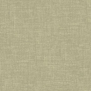 Linen look fabric or wallpaper with a subtle texture of woven threads - Viridis Green & Artichoke
