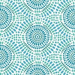 Boho Mosaic - Blue Version
