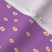 Valentines Egg Dots Purple 