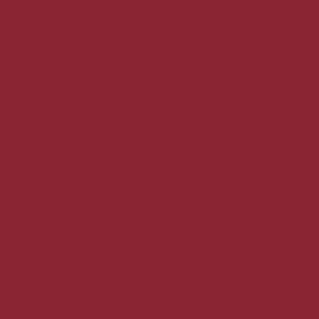 8A2533 Solid Color Map Dark Burgundy Red
