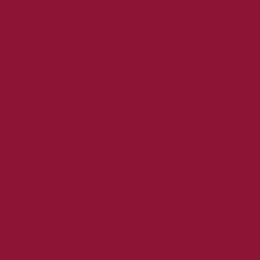 8D1435 Solid Color Map Burgundy Wine Red