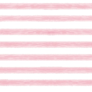 Pale Red Watercolor Painted Stripes
