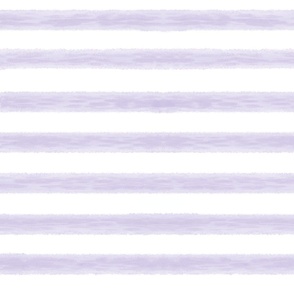 Pale Purple Watercolor Painted Stripes