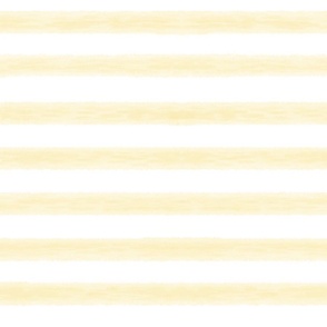 Pale Yellow Watercolor Painted Stripes