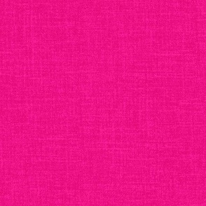 Linen look fabric or wallpaper with a subtle texture of woven threads - Fandango Pink & Cerise
