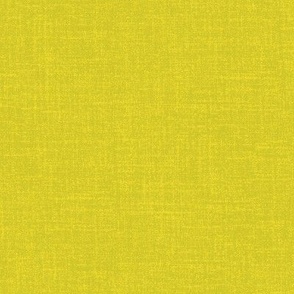 Linen look fabric or wallpaper with a subtle texture of woven threads - Cyber Lime & Citrine