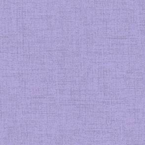 Linen look fabric or wallpaper with a subtle texture of woven threads - Digital Lavender & Amethyst